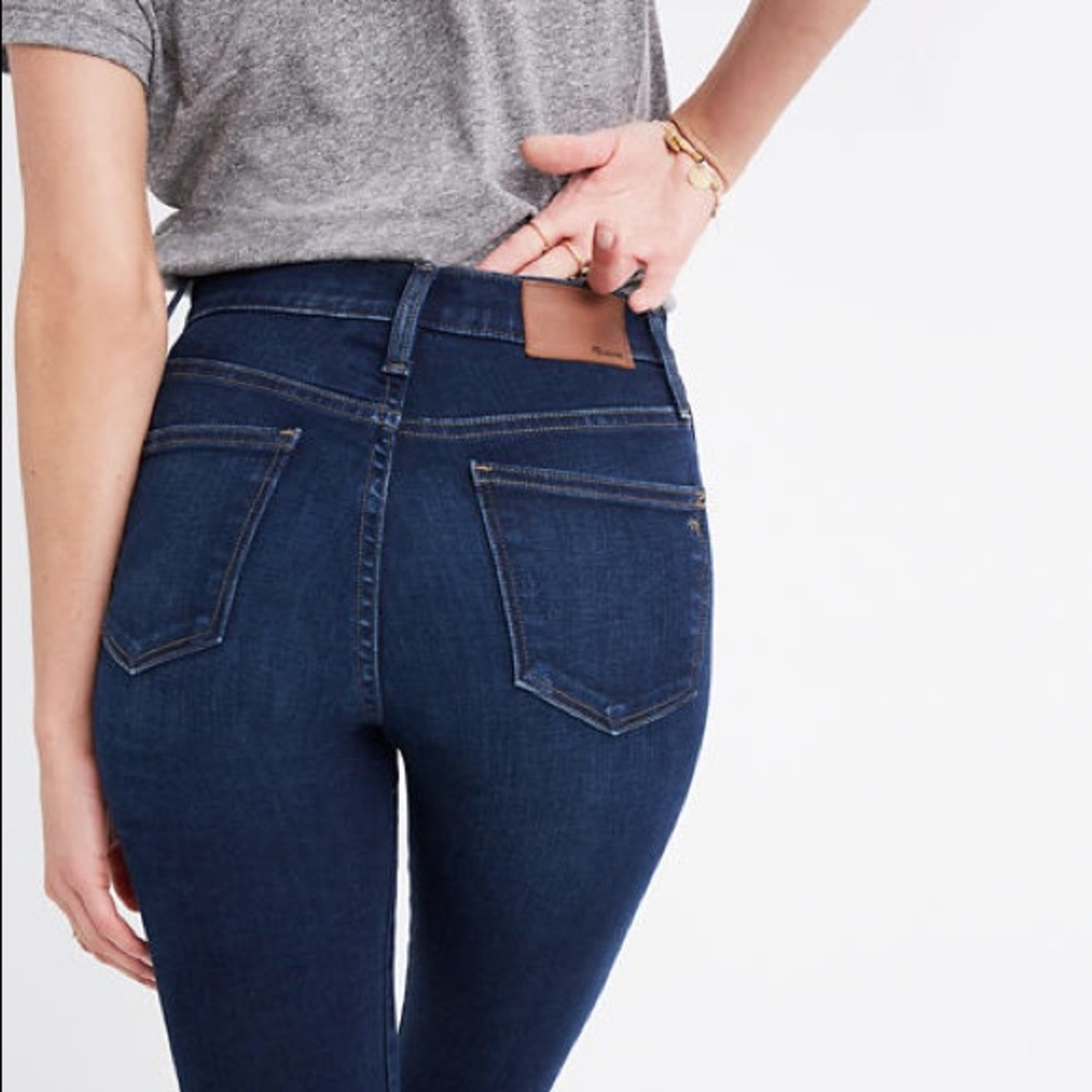 NWT Madewell 10” High-Rise Skinny Jean Hayes Wash